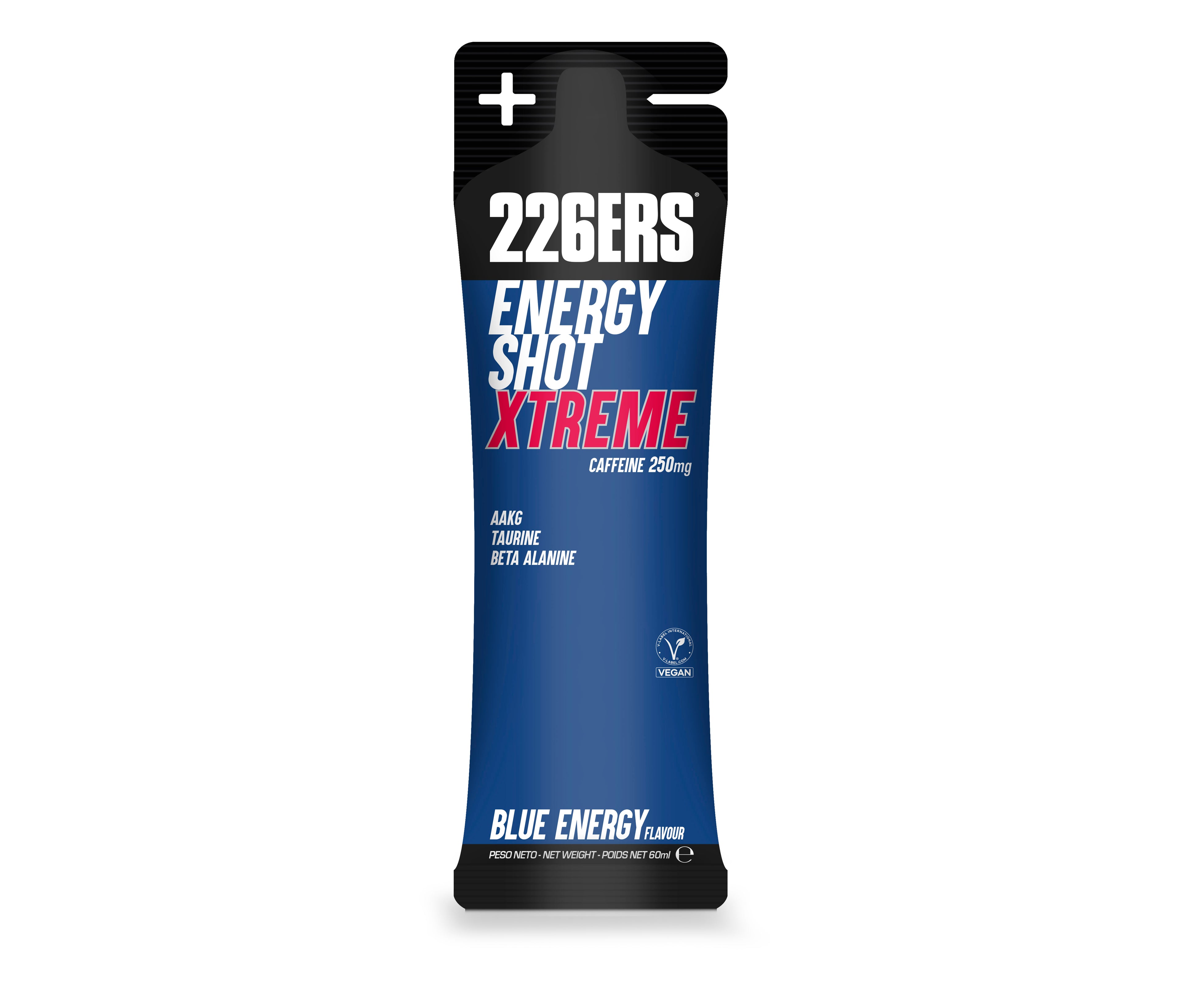 SHOT ENERGÉTICO 226ERS - Cafeína 250mg - BLUE ENERGY XTREME