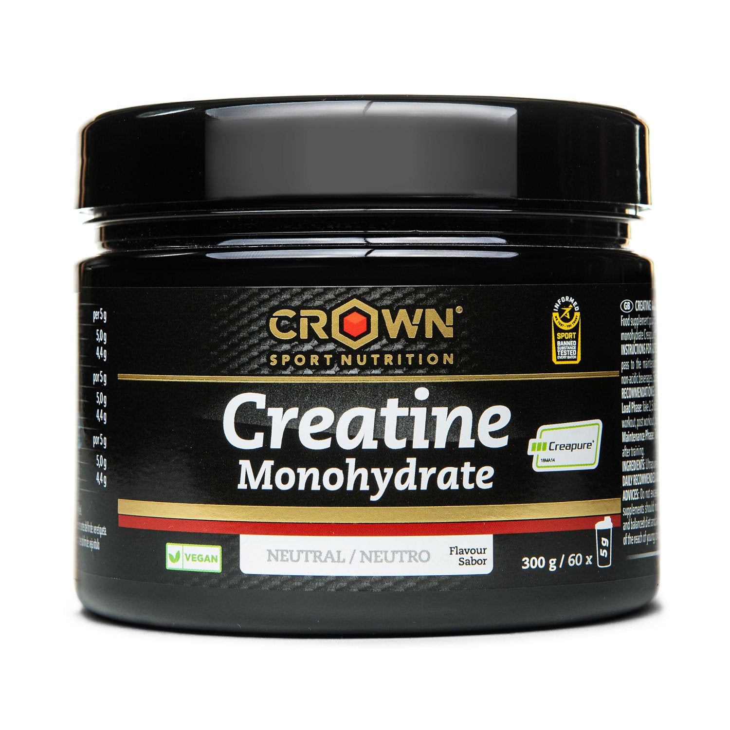 CREATINA MONOHIDRATO CROWN CREAPURE