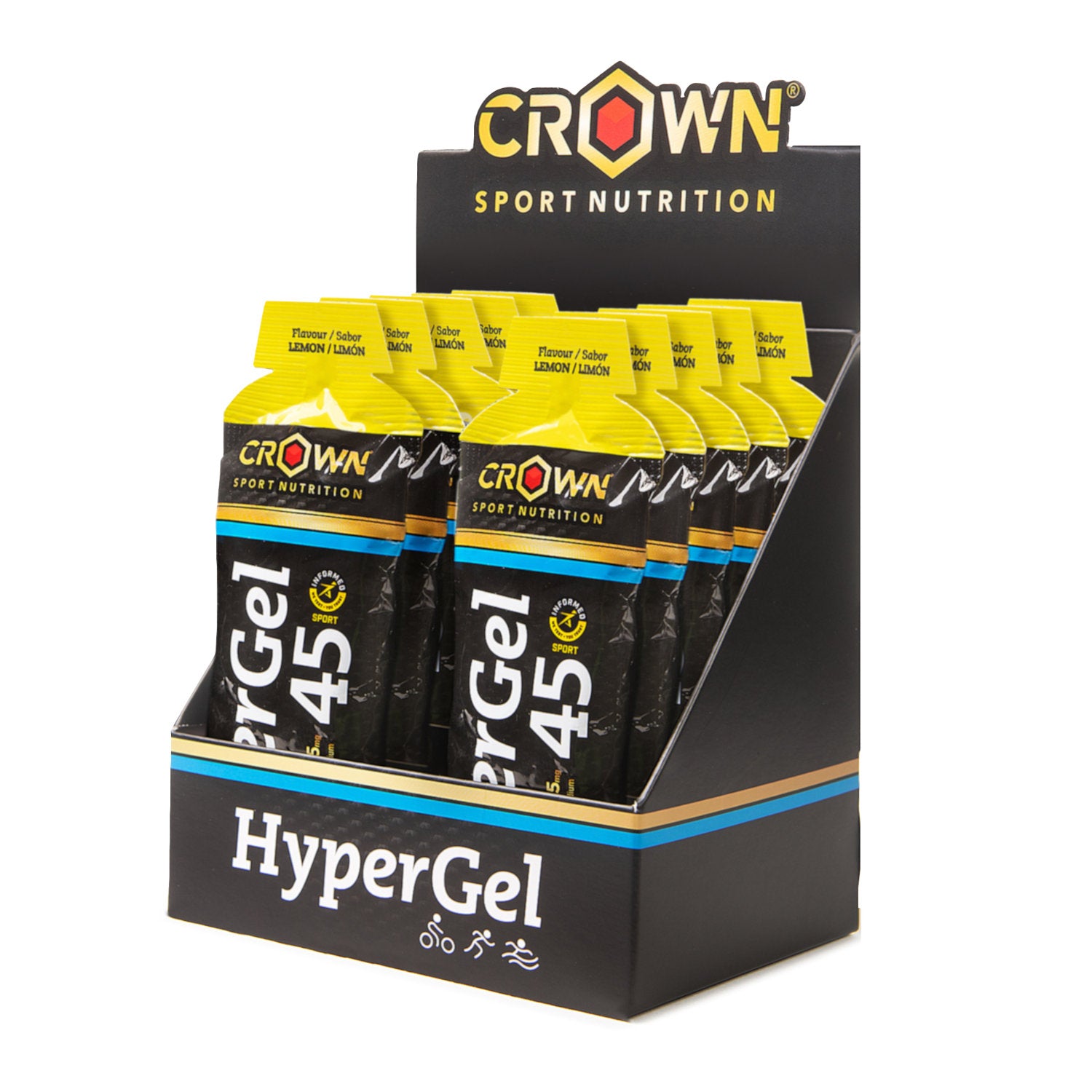 GEL ENERGÉTICO CROWN HYPERGEL 45