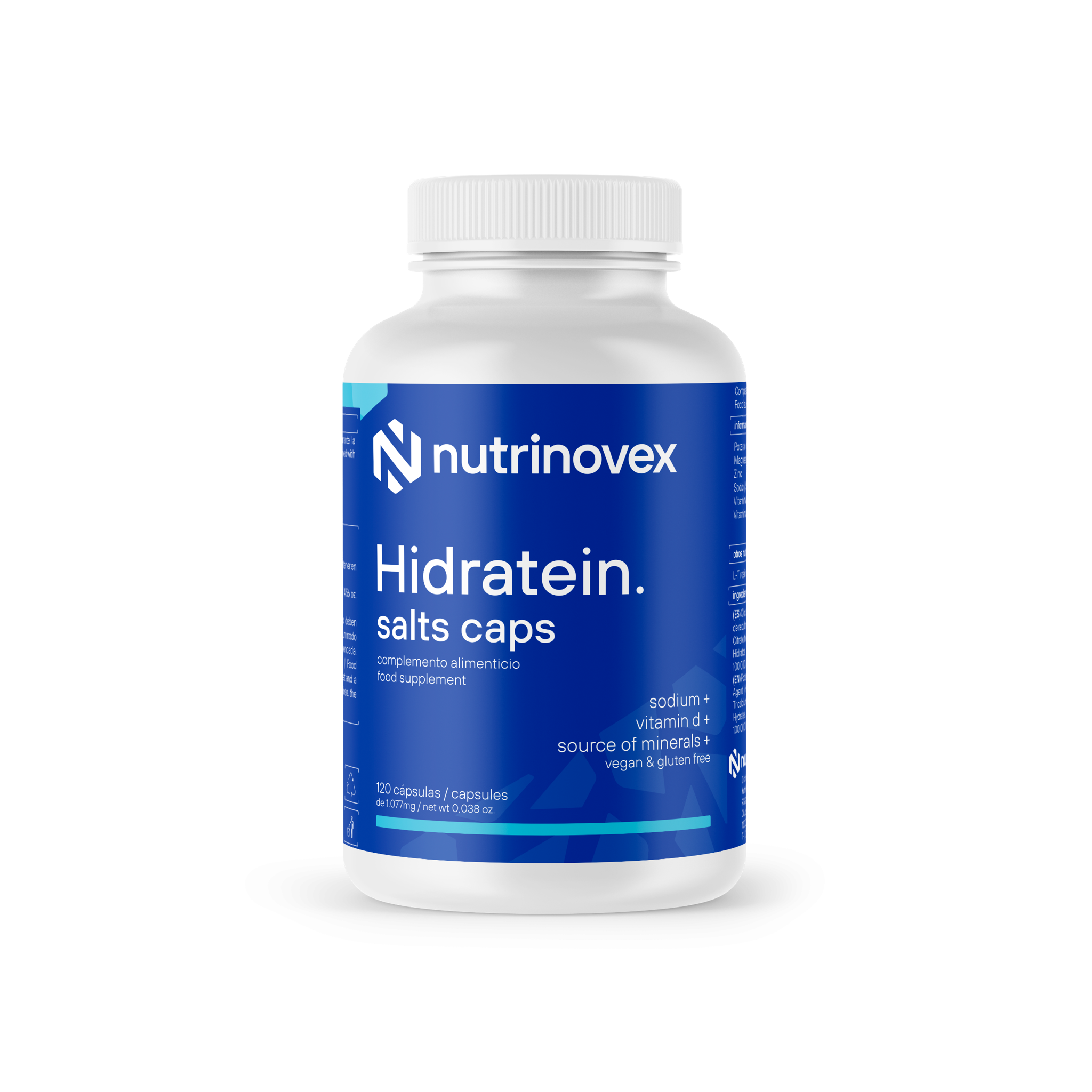 SALES MINERALES NUTRINOVEX HIDRATEIN