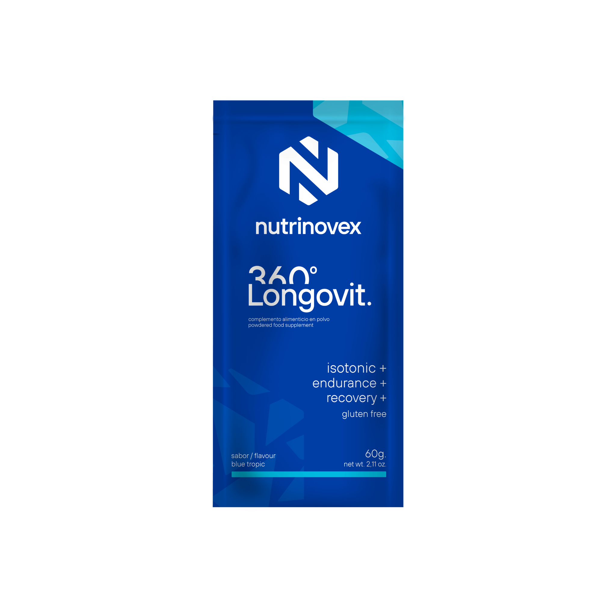 BEBIDA ENERGÉTICA NUTRINOVEX LONGOVIT 360 - Sobre 60g