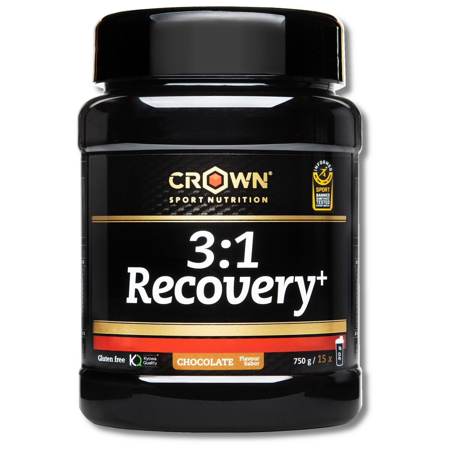 RECUPERADOR CROWN 3:1 RECOVERY+ CON AISLADO DE WHEY