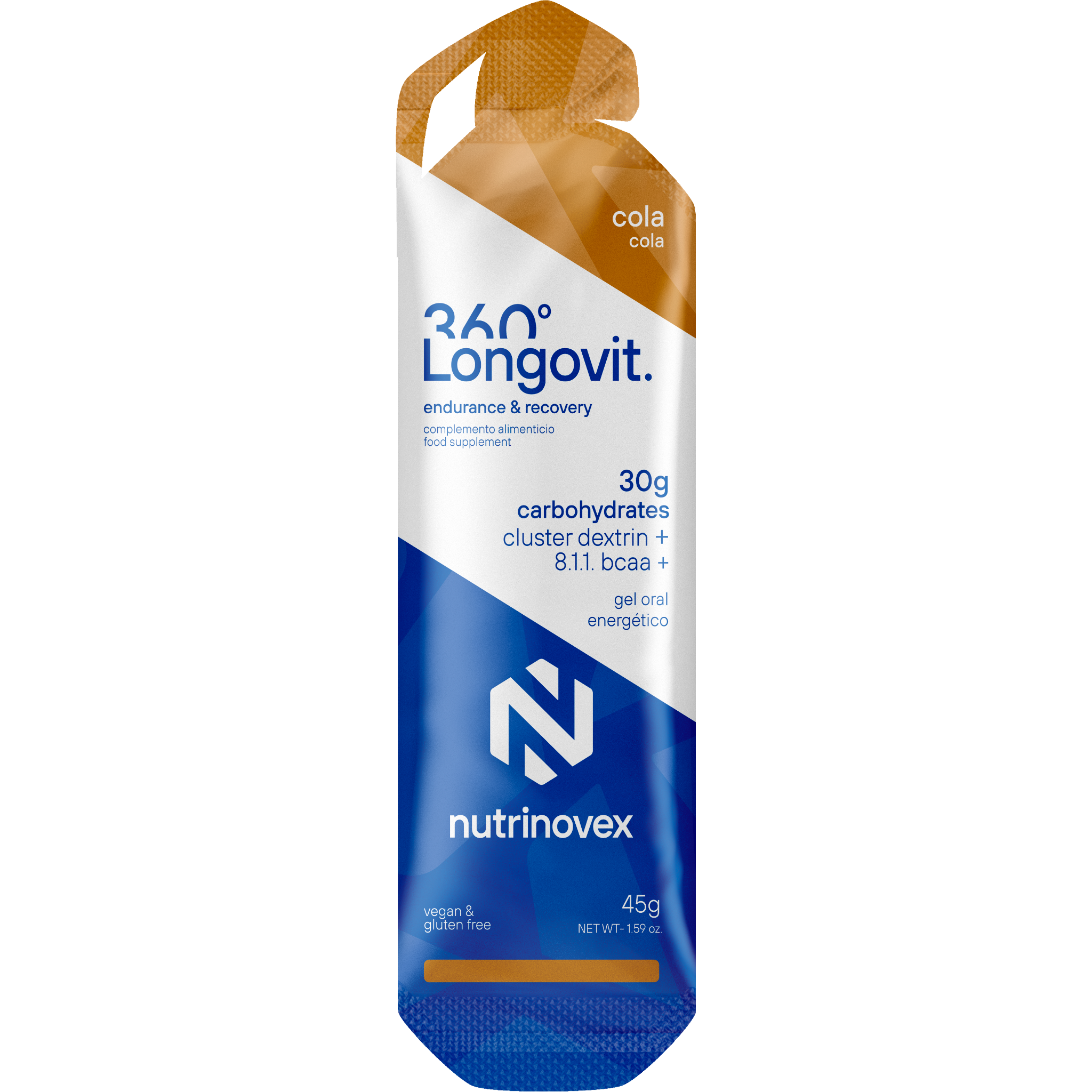 GEL ENERGÉTICO NUTRINOVEX LONGOVIT 360