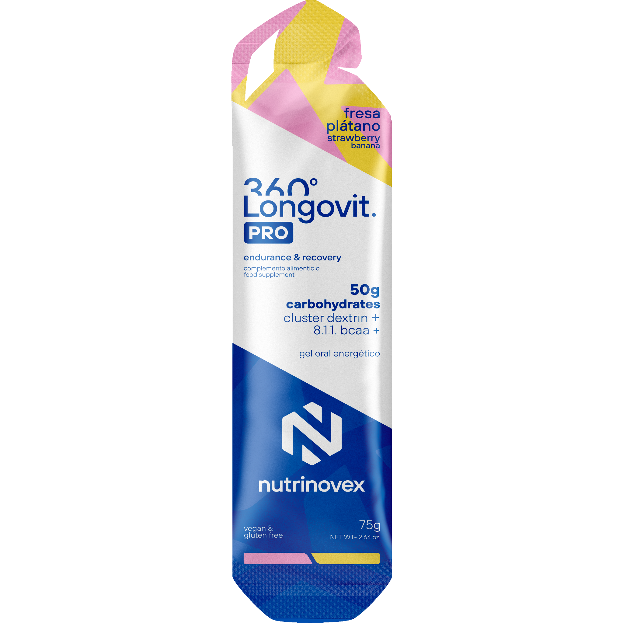 GEL ENERGÉTICO NUTRINOVEX LONGOVIT 360 PRO