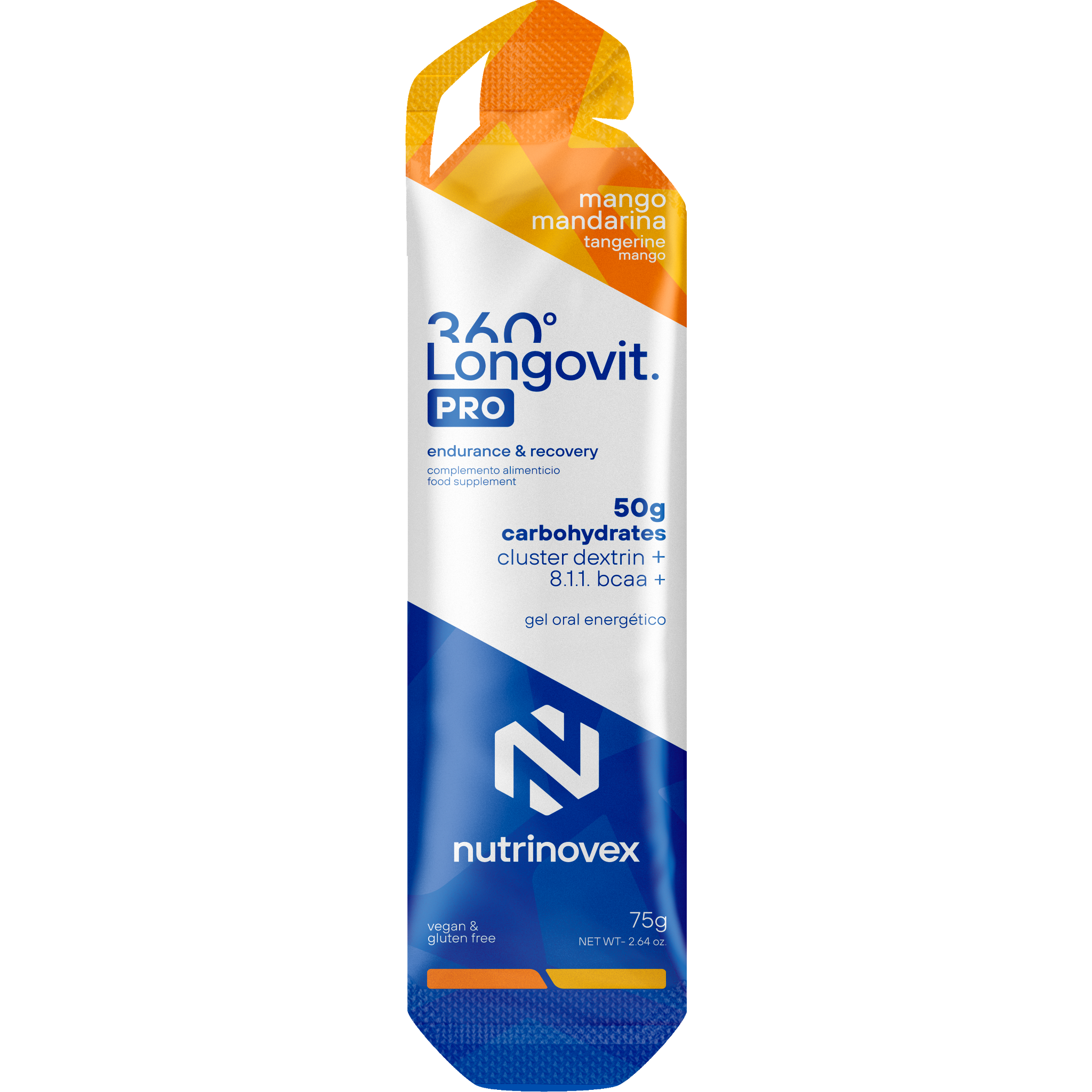GEL ENERGÉTICO NUTRINOVEX LONGOVIT 360 PRO