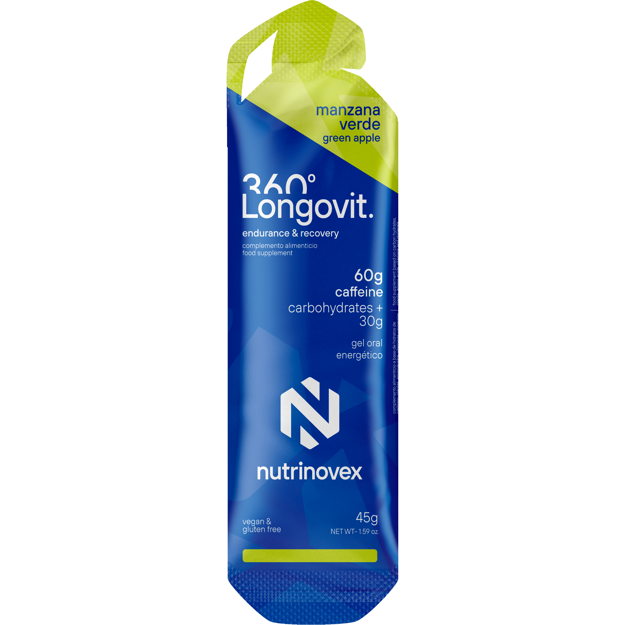 GEL ENERGÉTICO NUTRINOVEX LONGOVIT 360