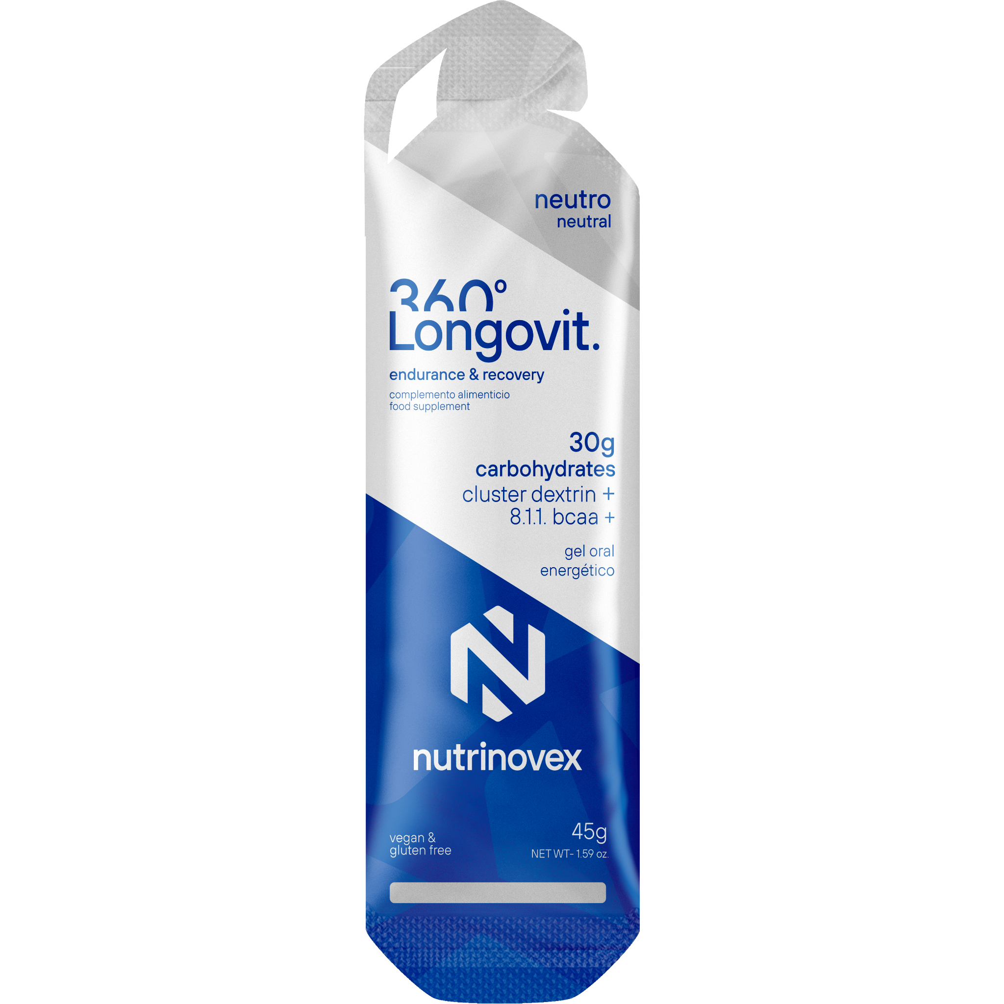 GEL ENERGÉTICO NUTRINOVEX LONGOVIT 360