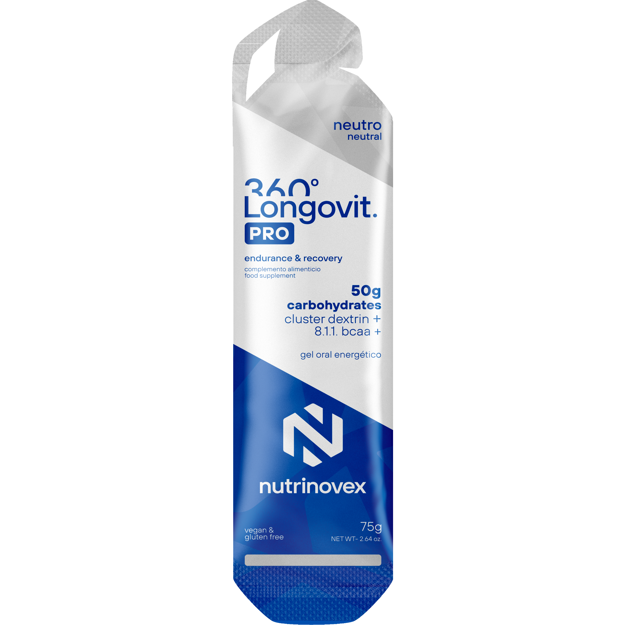 GEL ENERGÉTICO NUTRINOVEX LONGOVIT 360 PRO